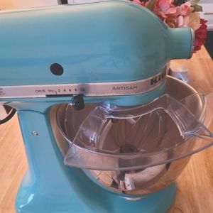 Kitchen Aide Mixer-Teal Blue